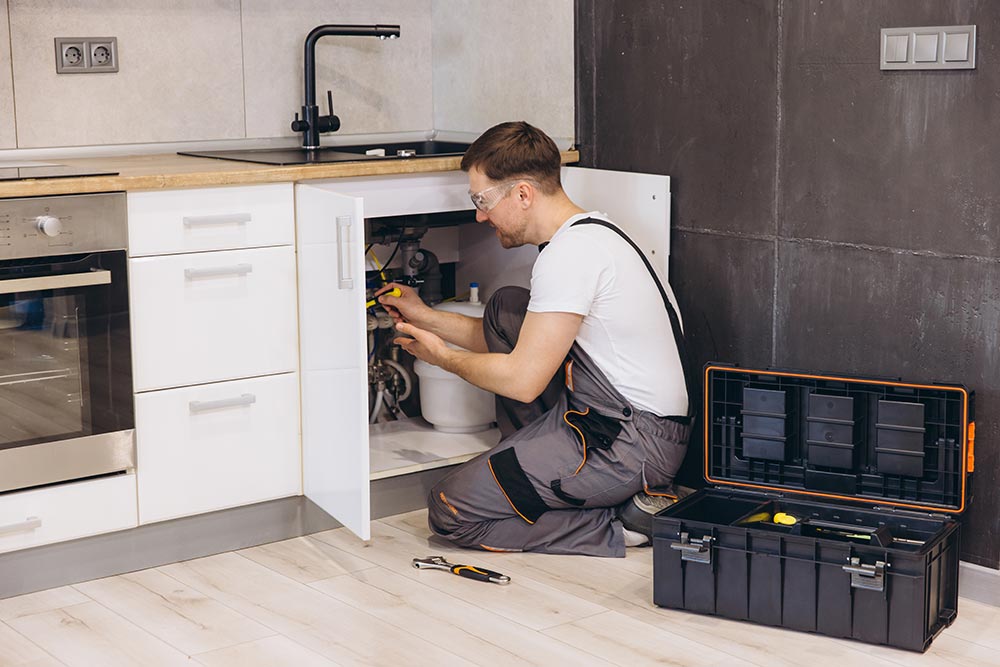 Fixing-Under-a-Sink