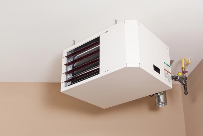 Unit-Heater-Installation